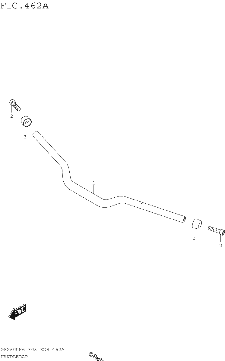 Diagrama de HANDLEBAR