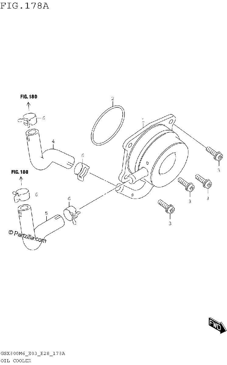 Diagrama de OIL COOLER