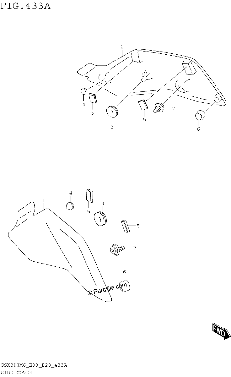 Diagrama de SIDE COVER