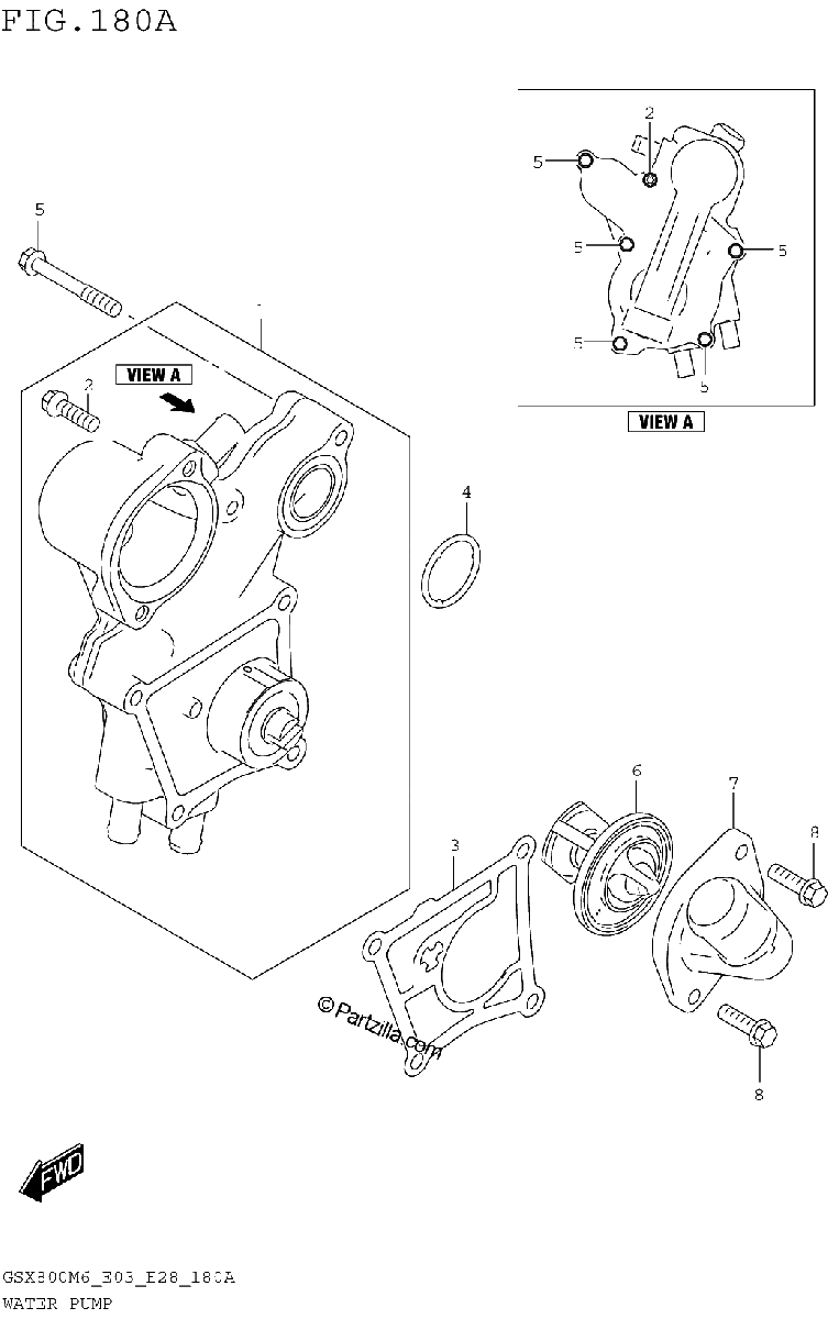 Diagrama de WATER PUMP