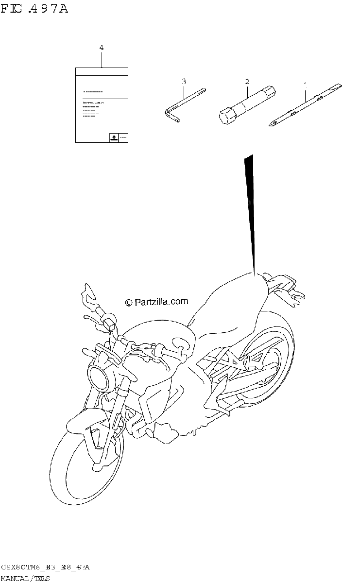 Diagrama de MANUAL TOOLS GSX800TRQ E03 E33