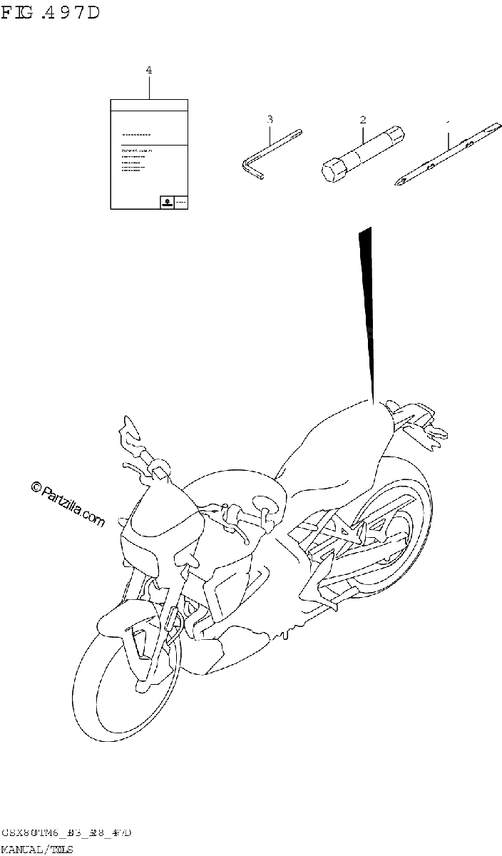Diagrama de MANUAL TOOLS GSX800TTRQB E28