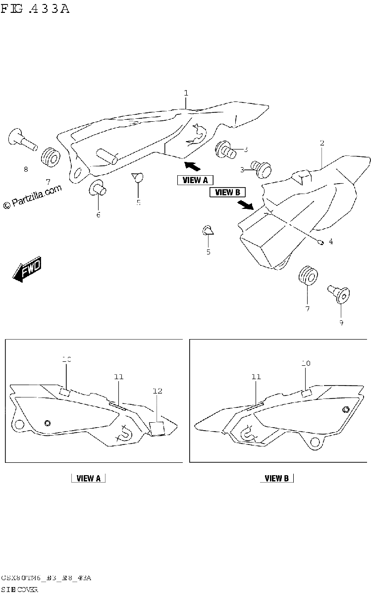 Diagrama de SIDE COVER