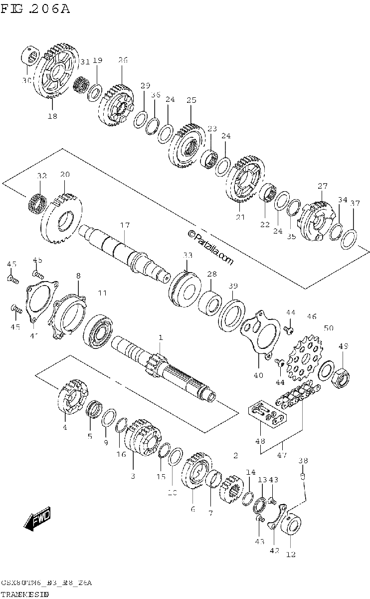 Diagrama de TRANSMISSION