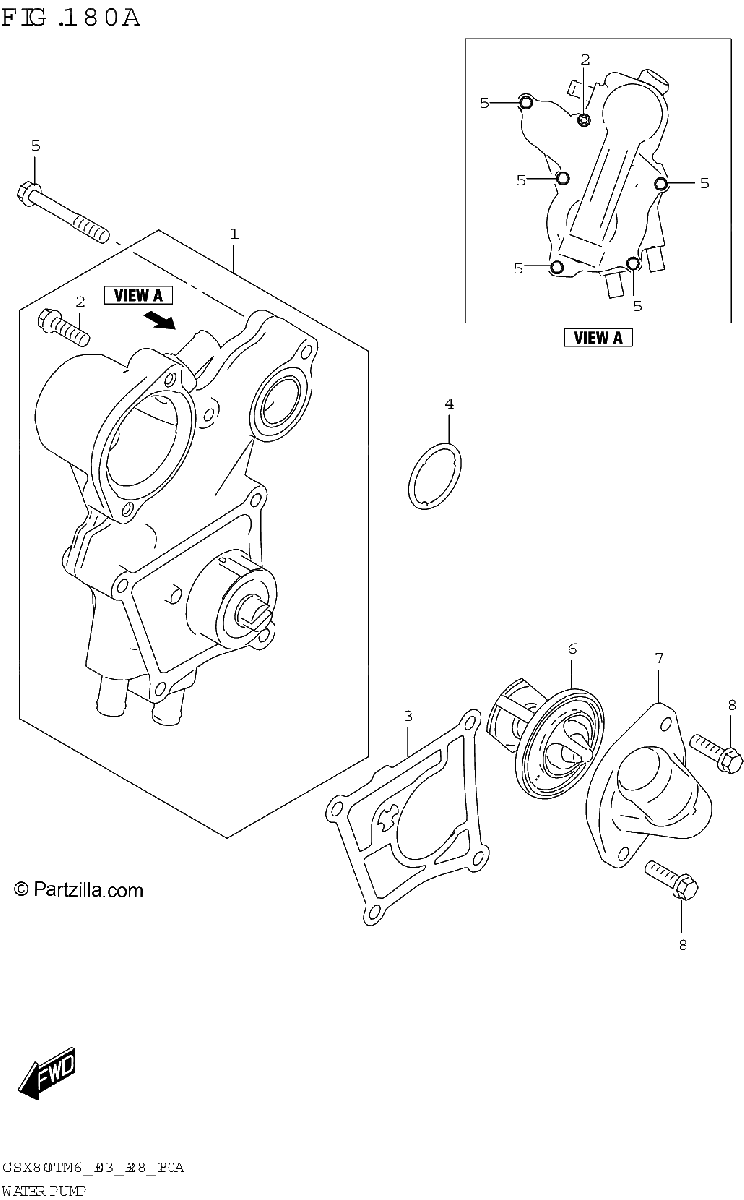 Diagrama de WATER PUMP