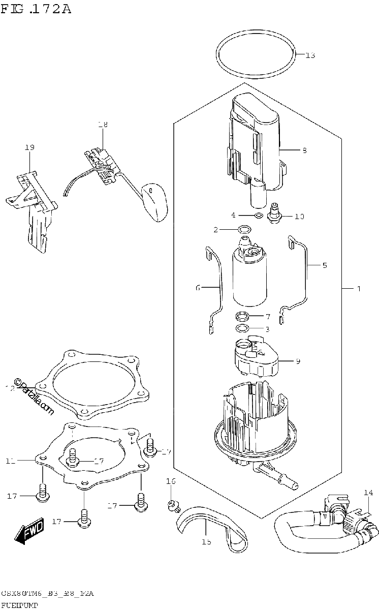 Diagrama de FUEL PUMP