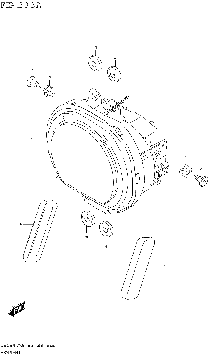 Diagrama de HEADLAMP
