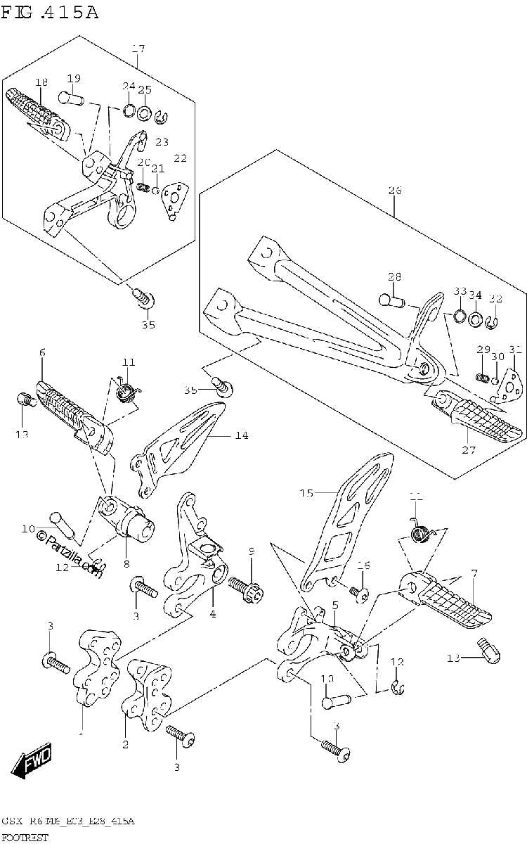 Diagrama de FOOTREST