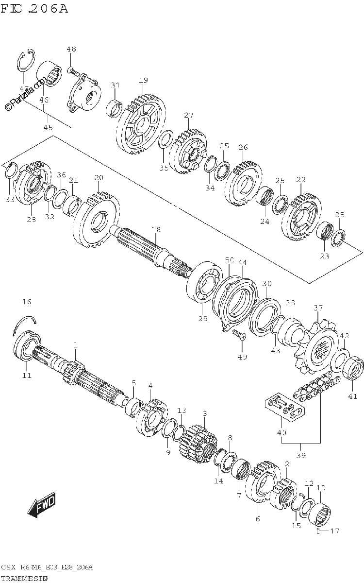 Diagrama de TRANSMISSION