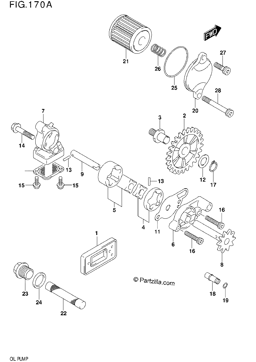 Diagrama de OIL PUMP