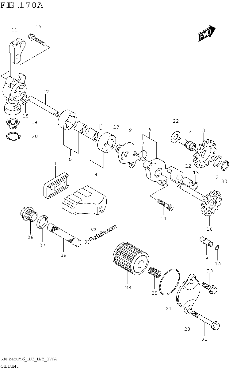 Diagrama de OIL PUMP
