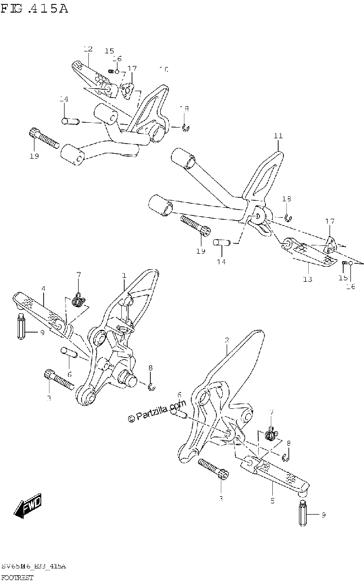 Diagrama de FOOTREST