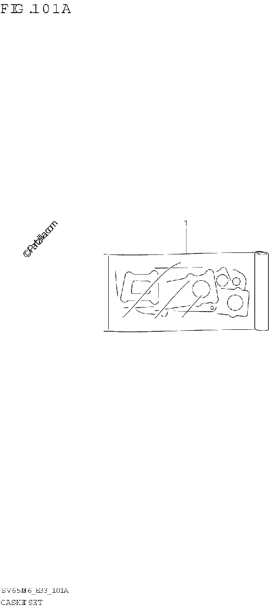 Diagrama de GASKET SET