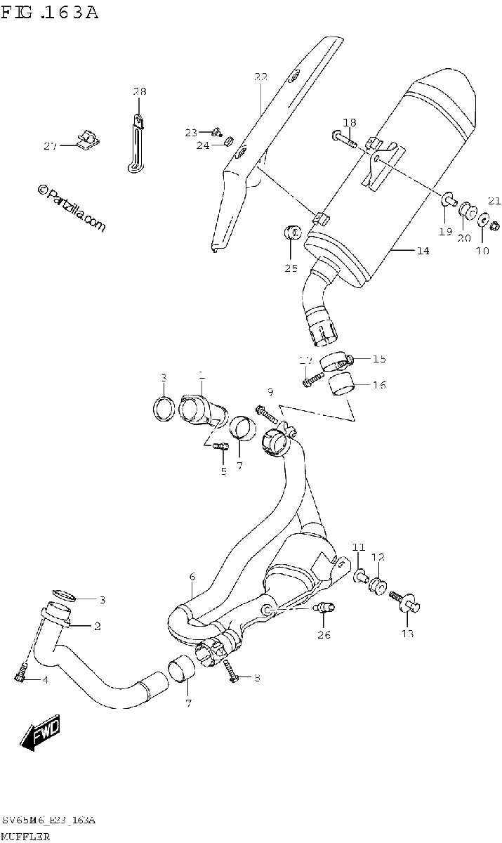 Diagrama de MUFFLER