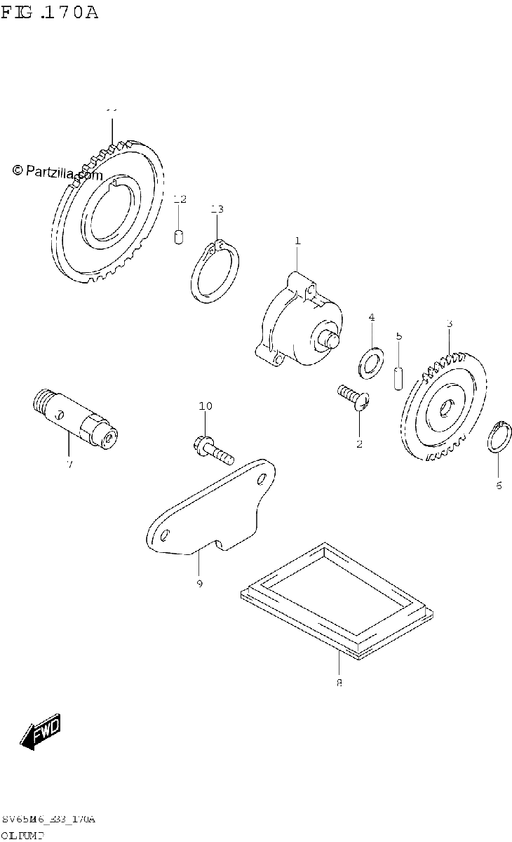 Diagrama de OIL PUMP
