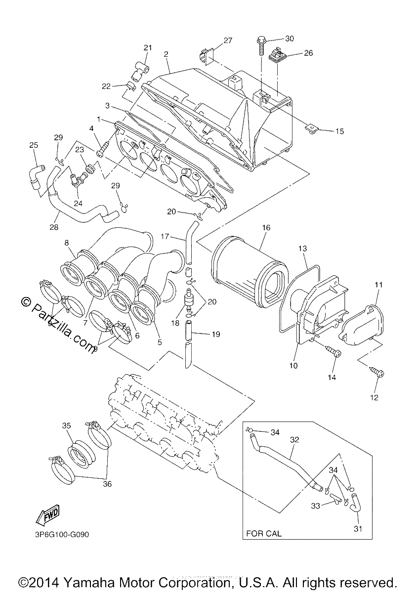 Diagrama de INTAKE