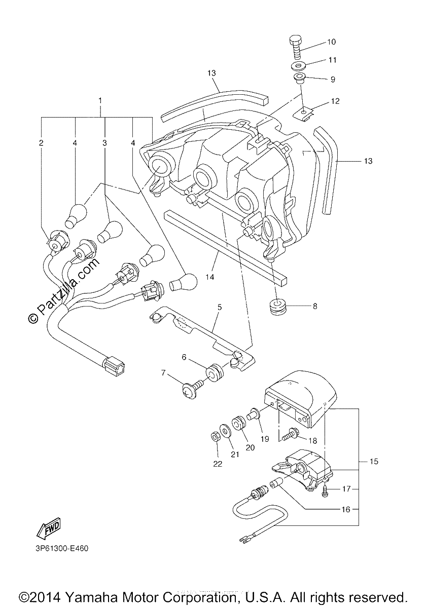 Diagrama de TAILLIGHT
