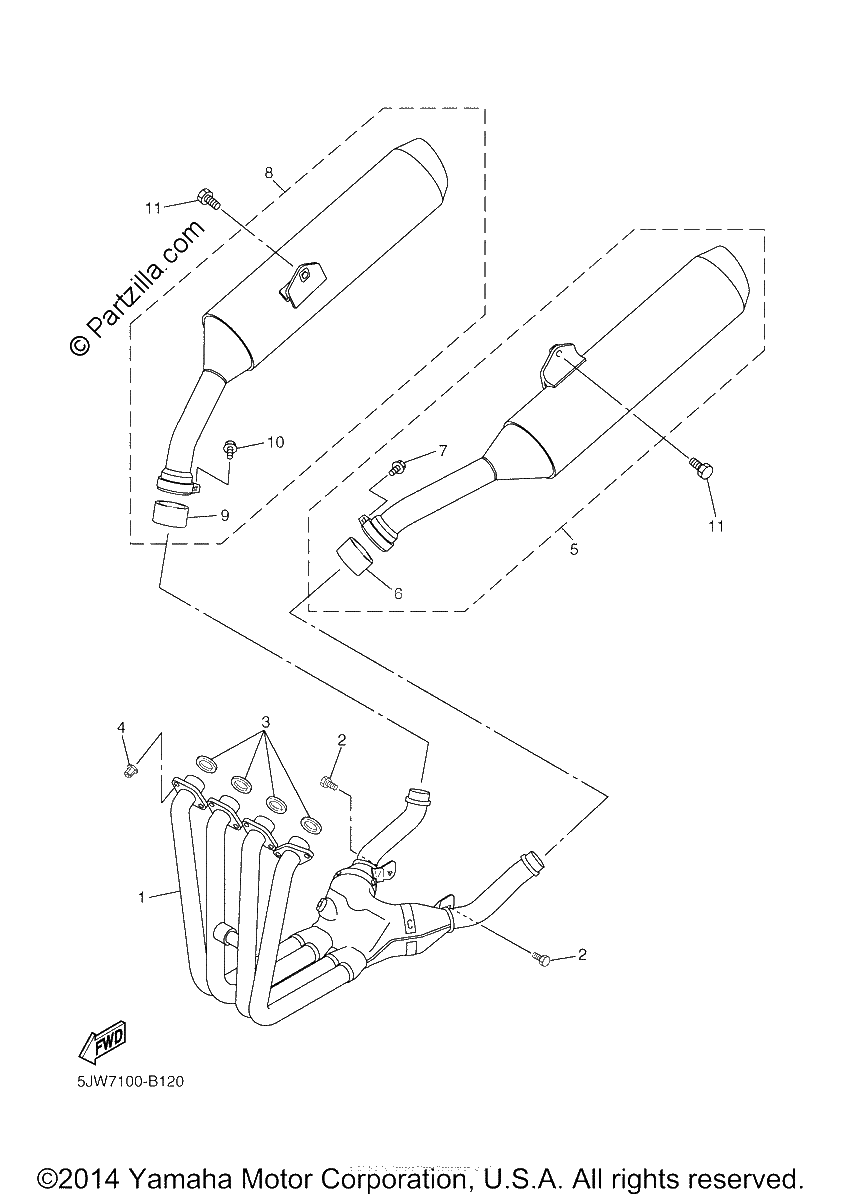 Diagrama de EXHAUST