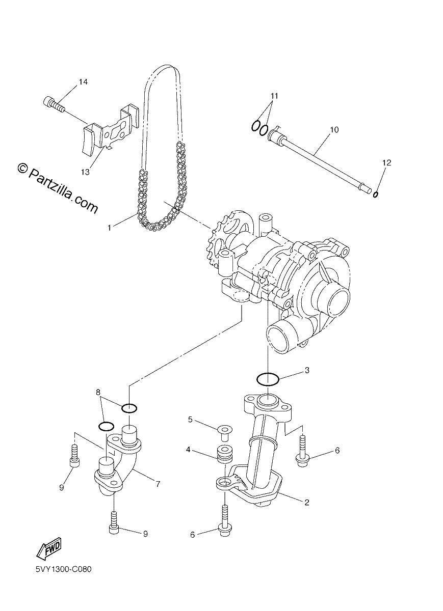 Diagrama de OIL PUMP