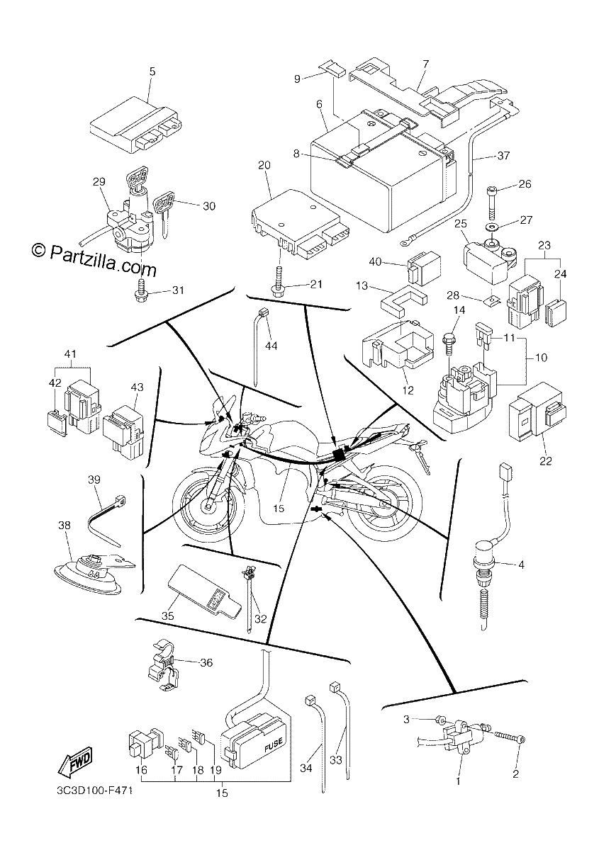Diagrama de ELECTRICAL 2