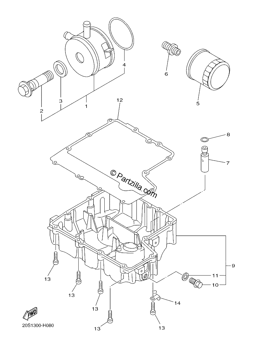 Diagrama de OIL CLEANER