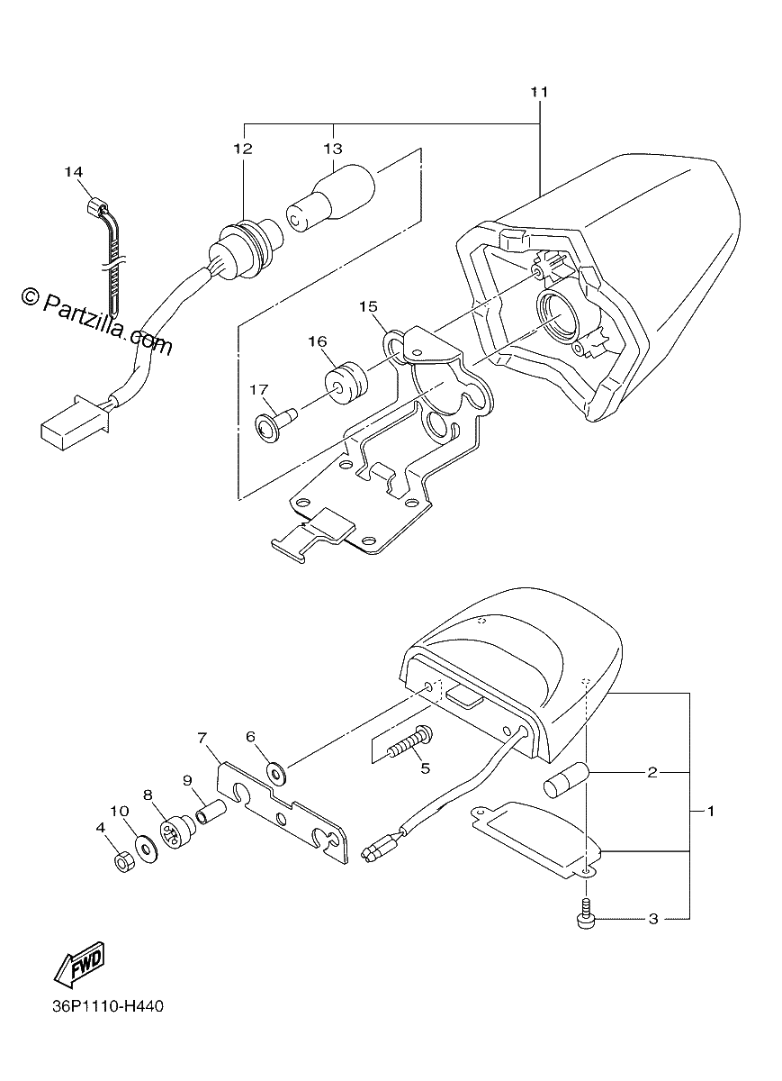 Diagrama de TAILLIGHT