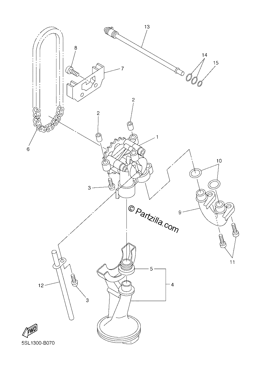 Diagrama de OIL PUMP