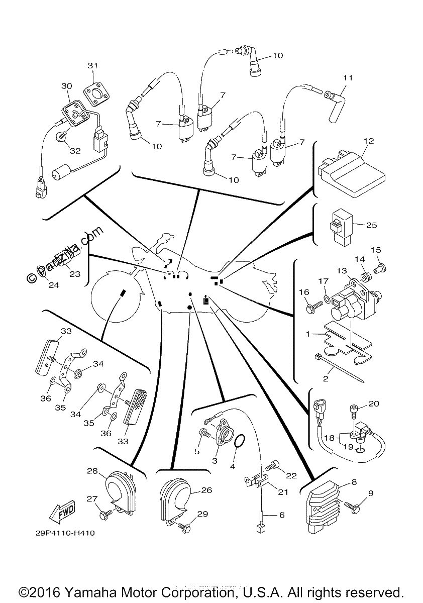 Diagrama de ELECTRICAL 1