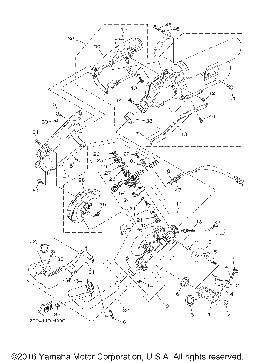 Diagrama de EXHAUST