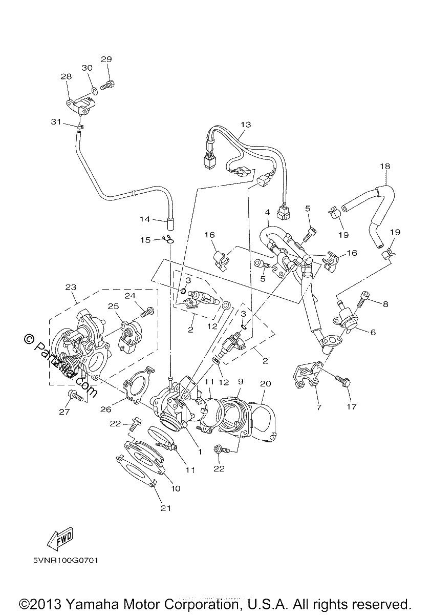 Diagrama de INTAKE
