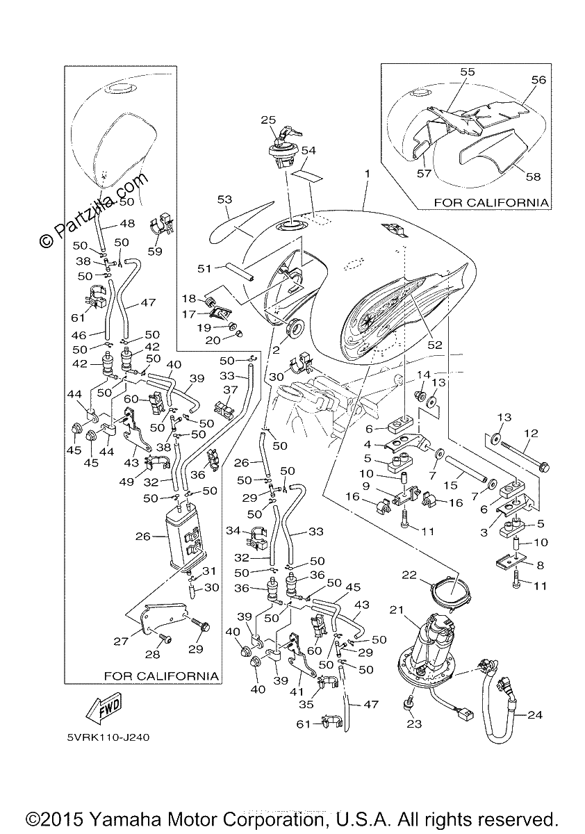 Diagrama de FUEL TANK