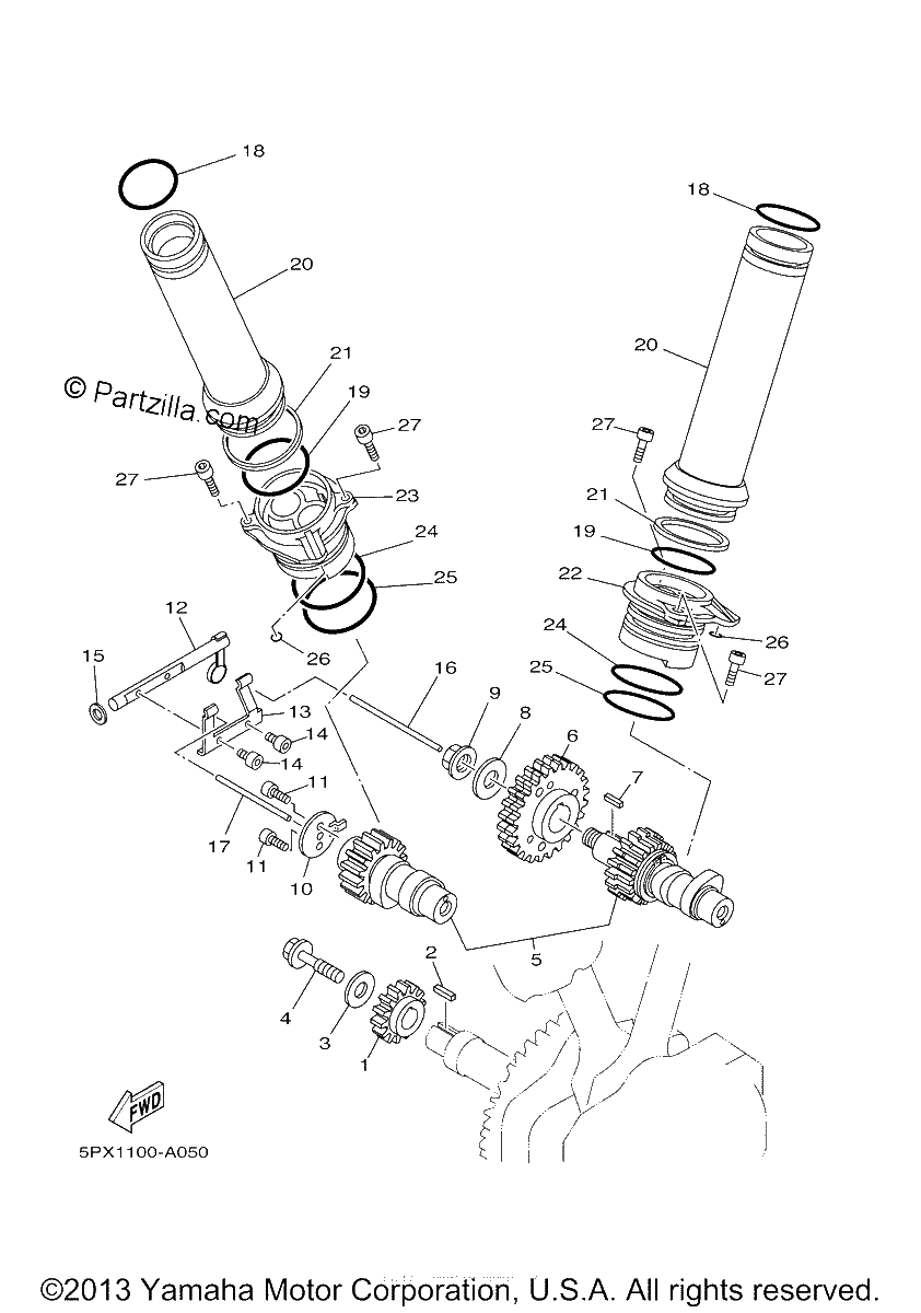 Diagrama de CAMSHAFT CHAIN