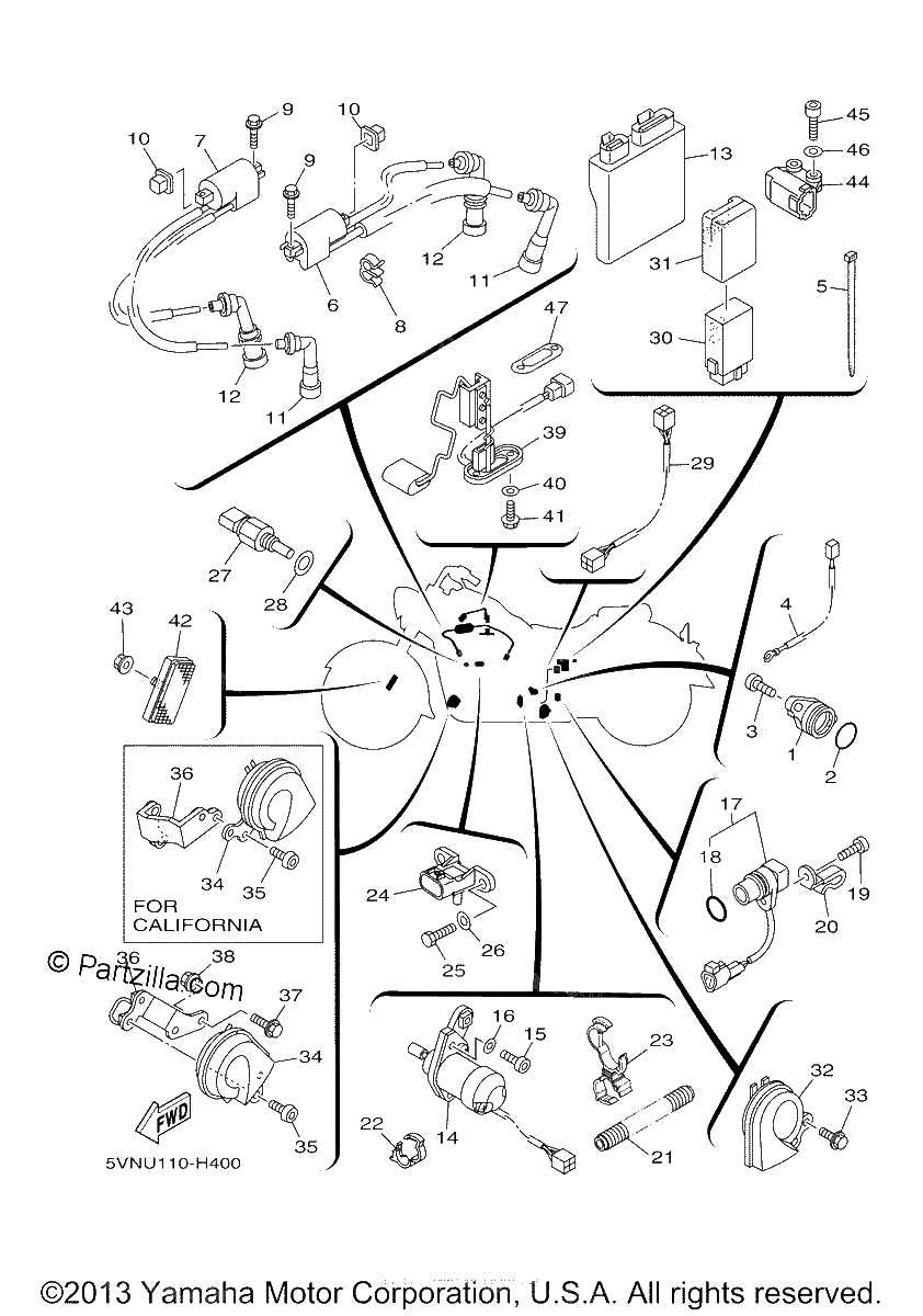 Diagrama de ELECTRICAL 1