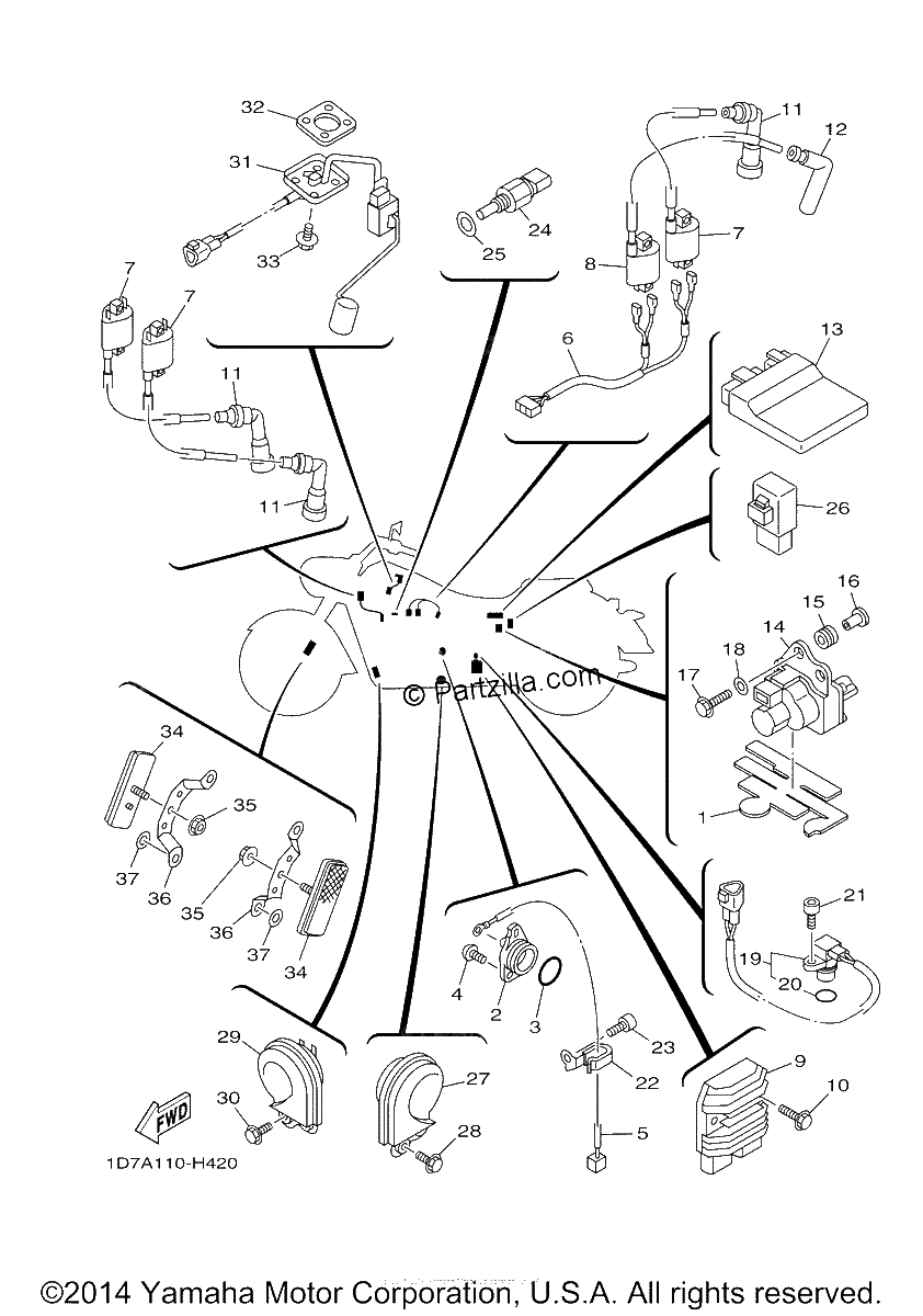 Diagrama de ELECTRICAL 1