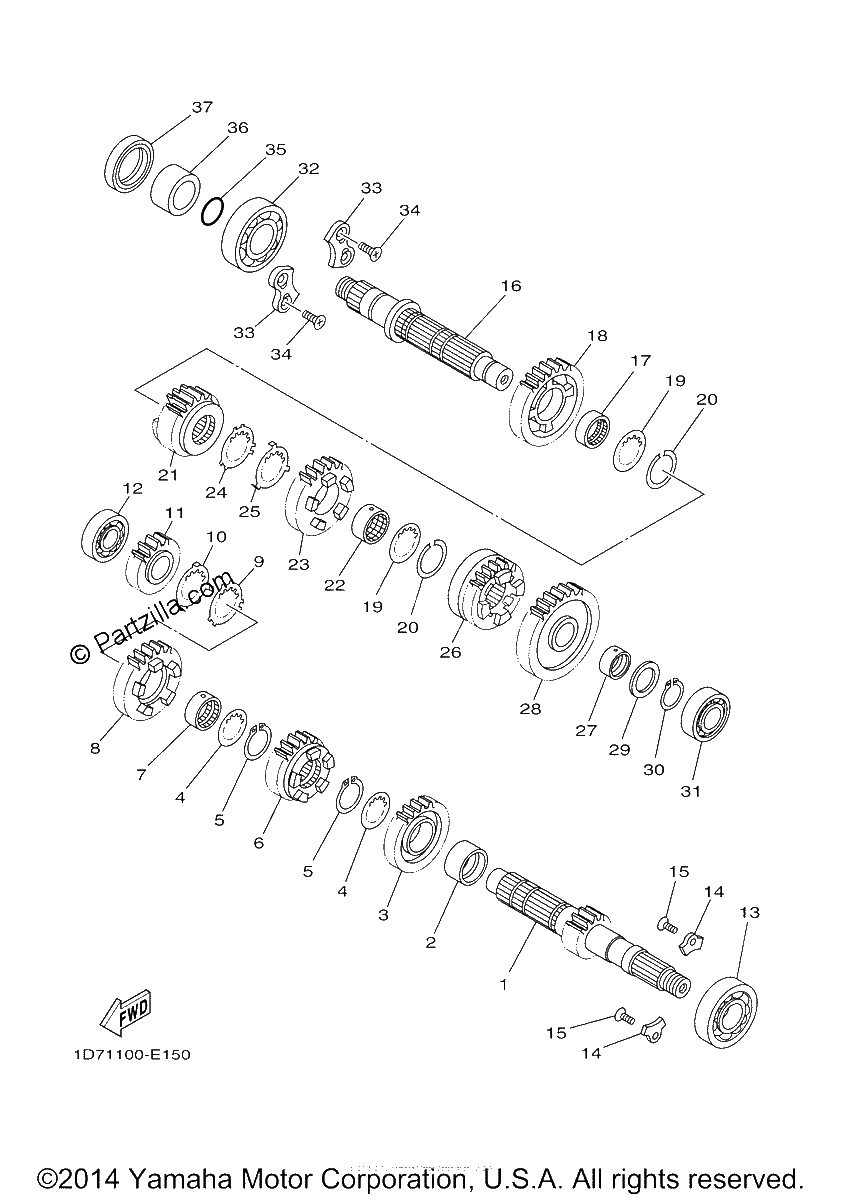 Diagrama de TRANSMISSION