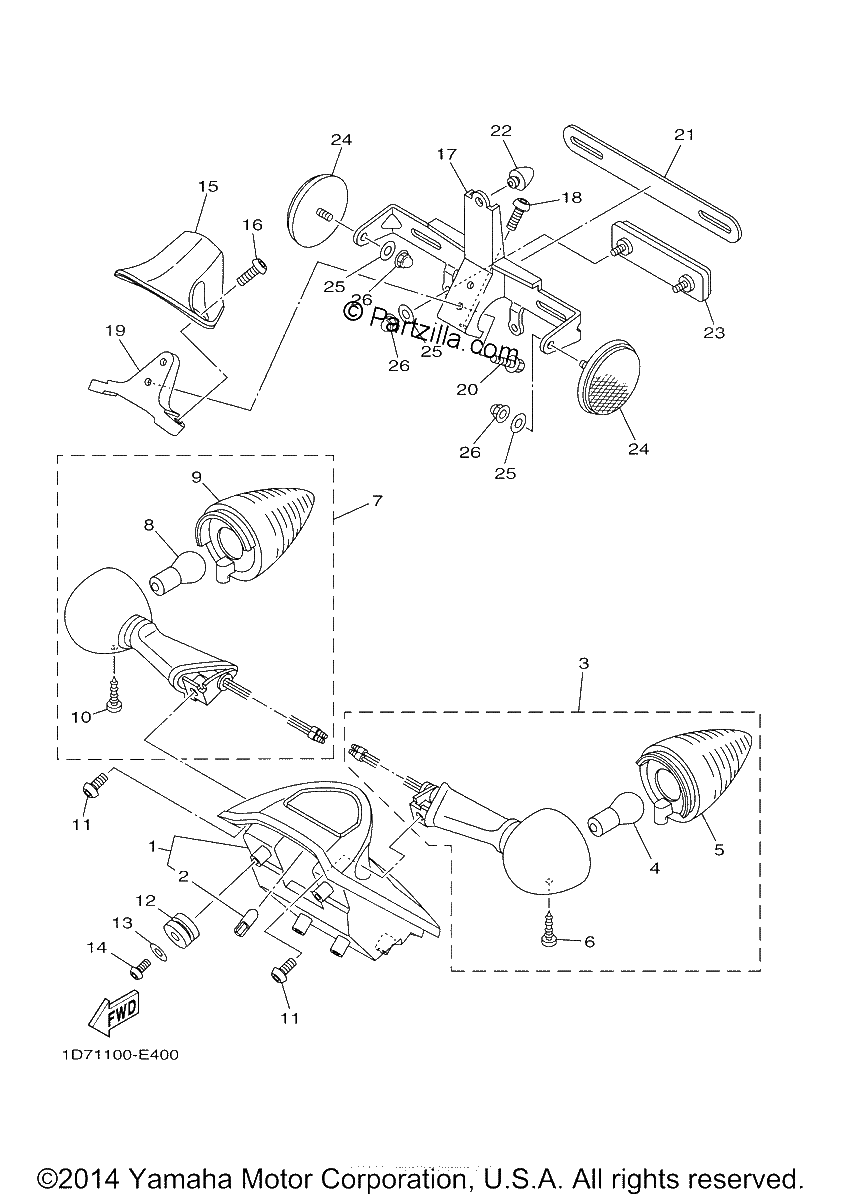 Diagrama de TAILLIGHT