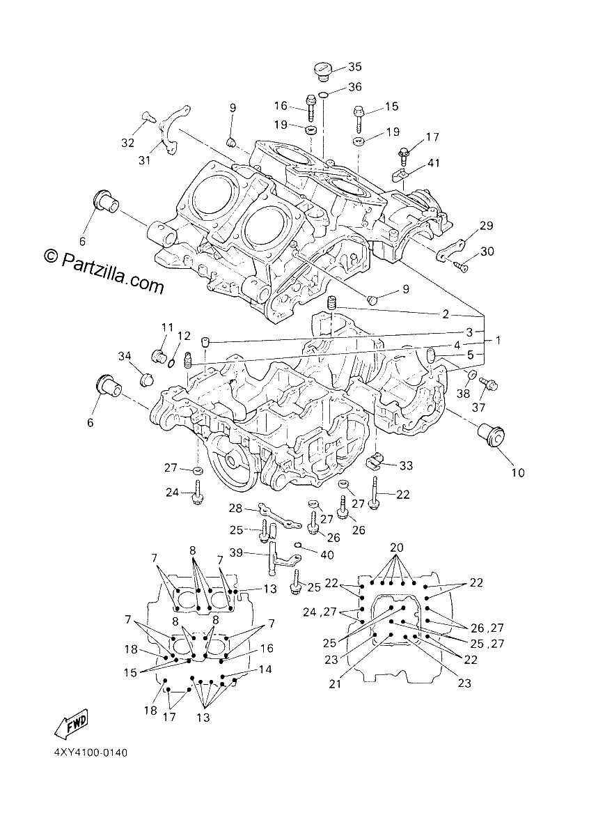 Diagrama de CRANKCASE