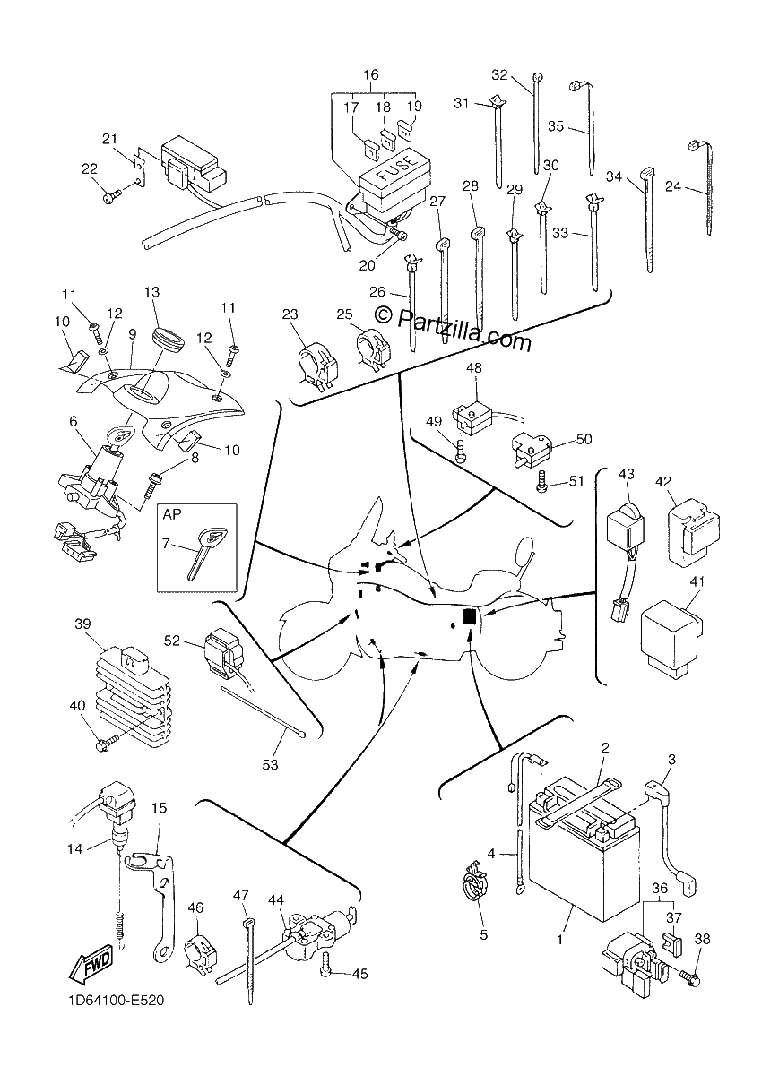 Diagrama de ELECTRICAL 1