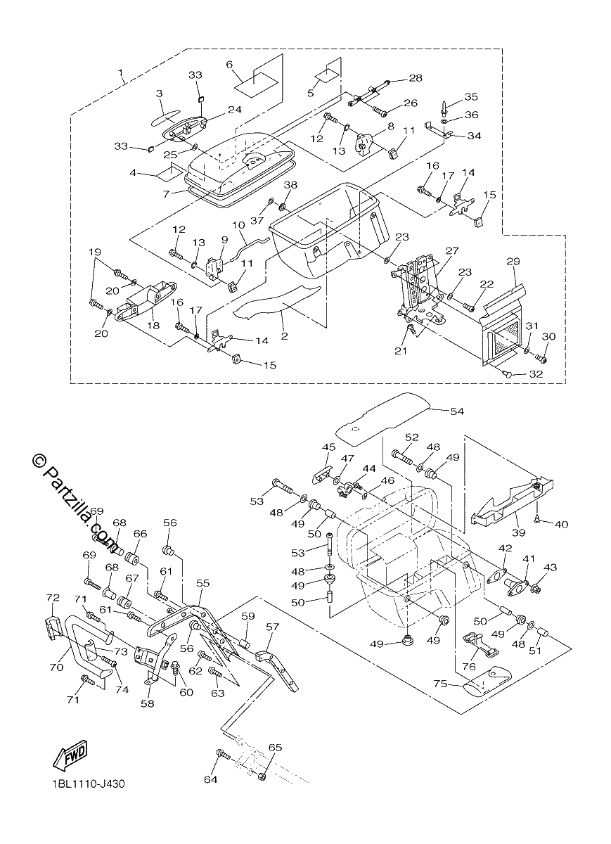 Diagrama de SADDLEBAG 2