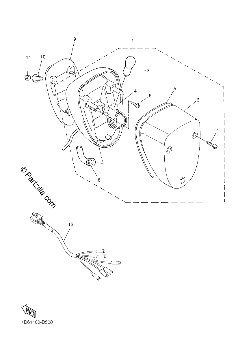 Diagrama de TAILLIGHT