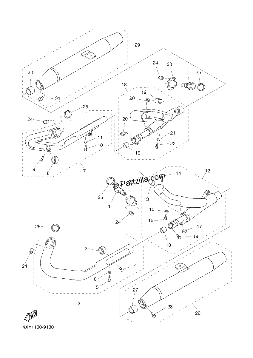 Diagrama de EXHAUST