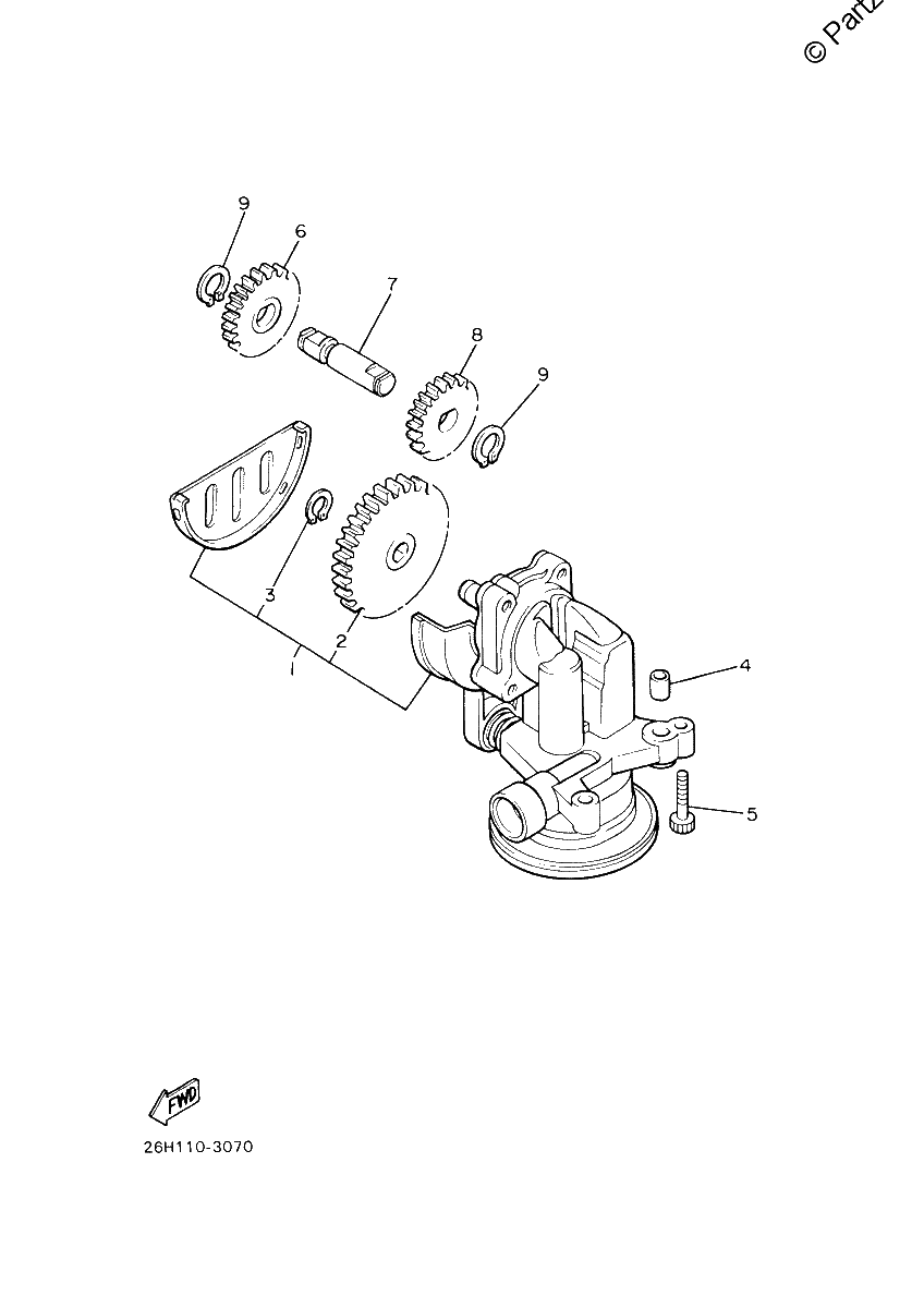 Diagrama de OIL PUMP