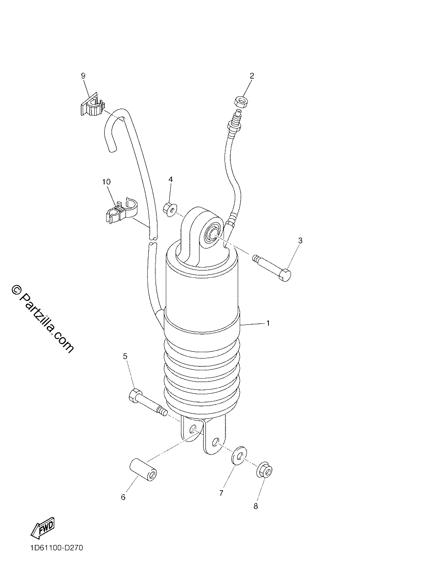 Diagrama de REAR SUSPENSION