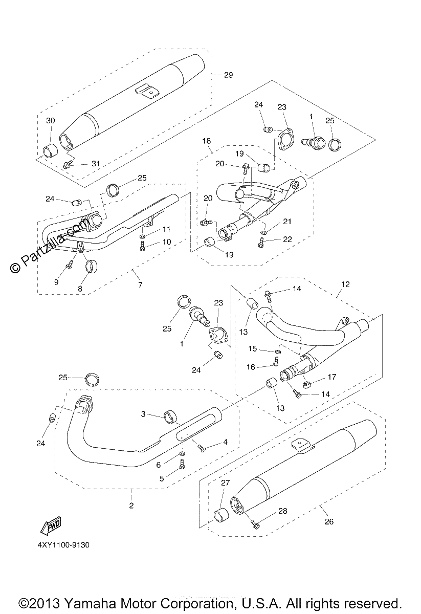 Diagrama de EXHAUST