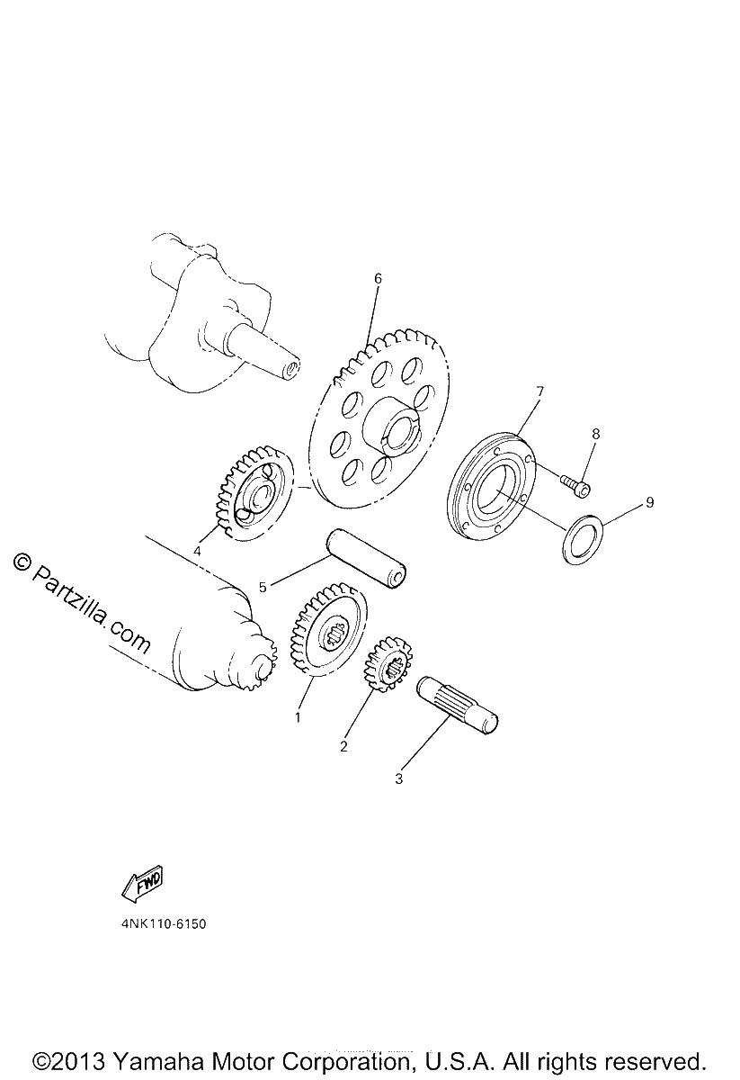 Diagrama de STARTER CLUTCH