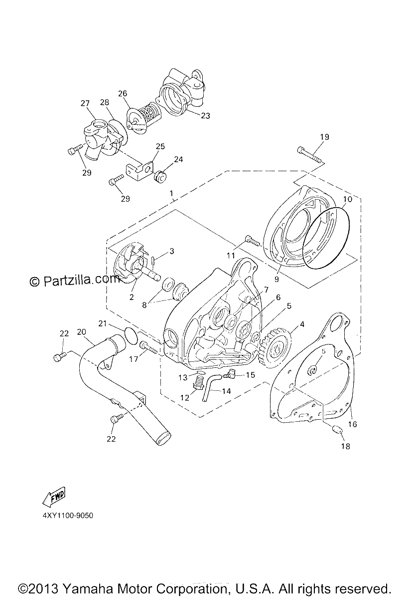 Diagrama de WATER PUMP