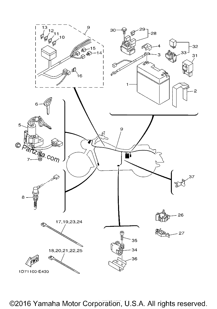 Diagrama de ELECTRICAL 2