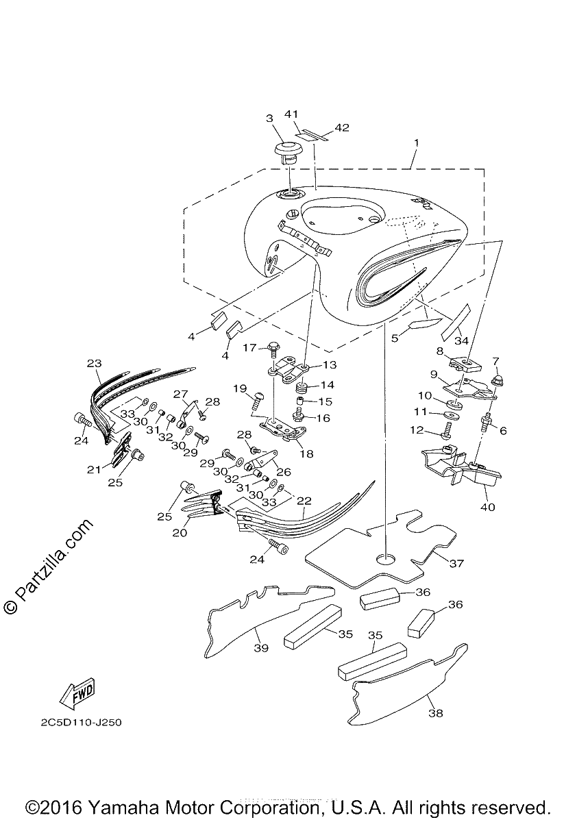 Diagrama de FUEL TANK