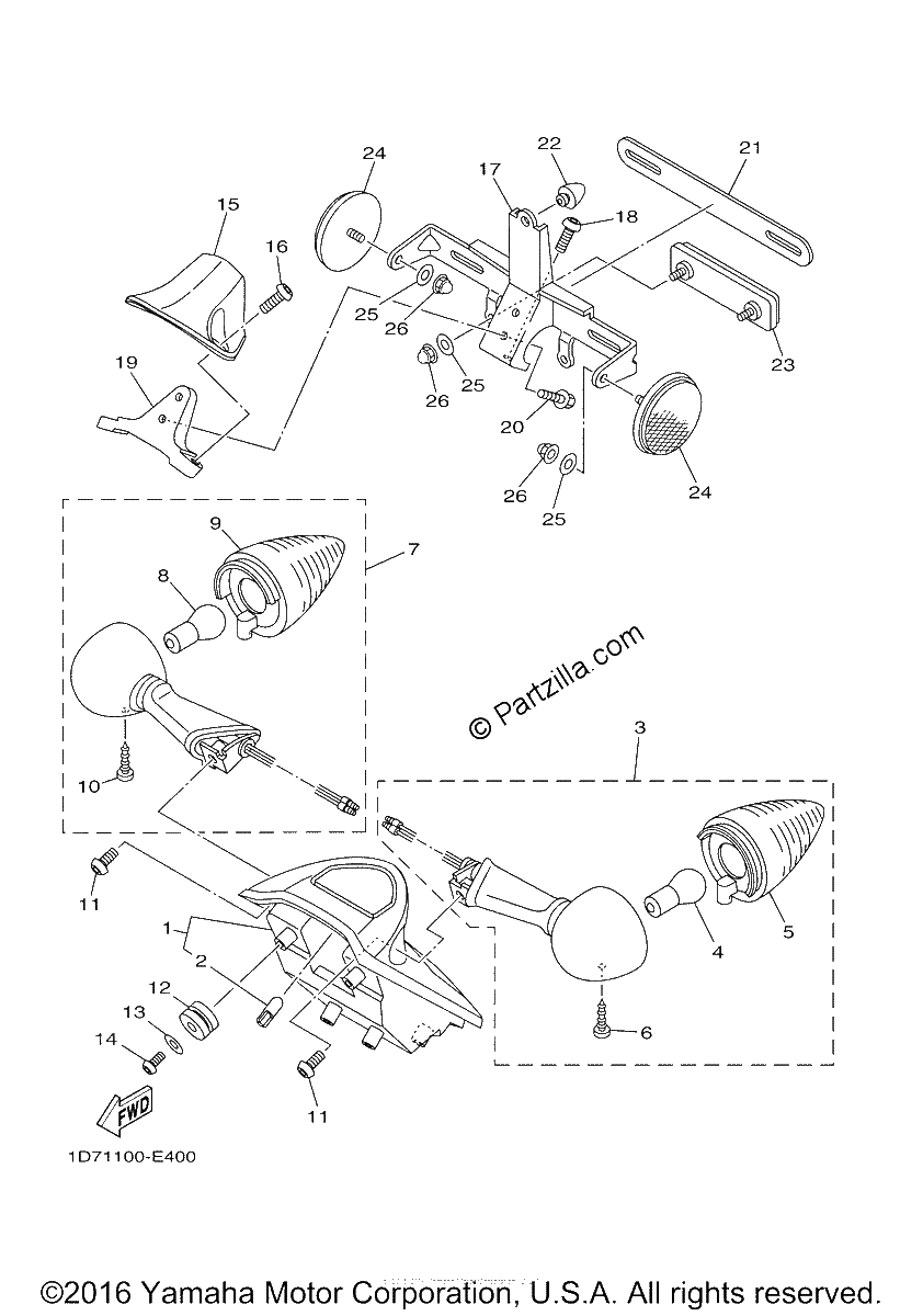 Diagrama de TAILLIGHT