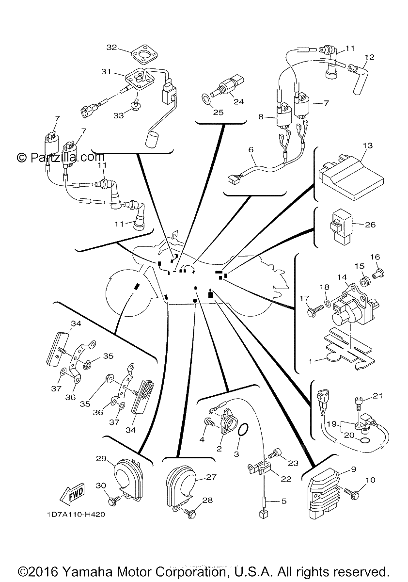 Diagrama de ELECTRICAL 1